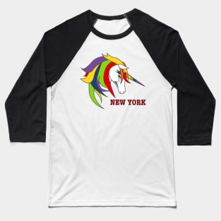 New York Pride Baseball T-Shirt